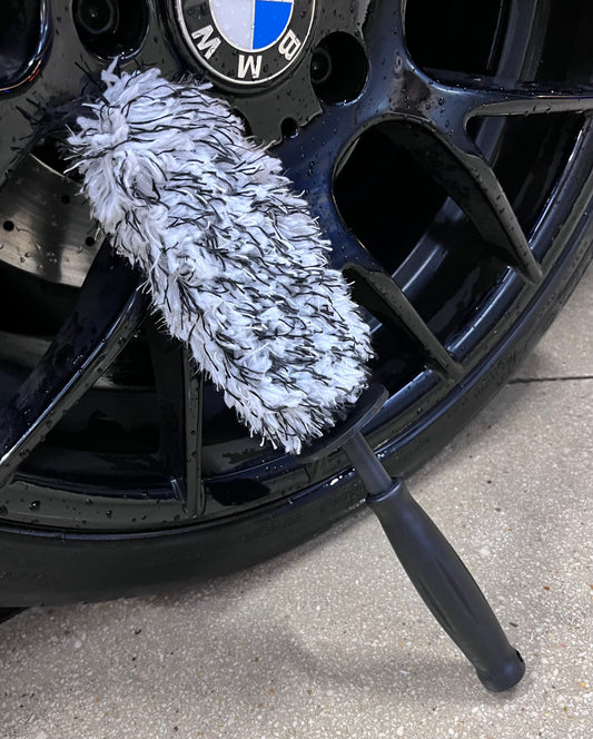 Brosse de Lavage Jantes Voiture – Qualité Pro, Ne Raye Pas | VibeAuto