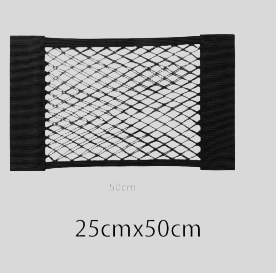 Filet de Rangement Élastique pour Coffre de Voiture – Double Maille