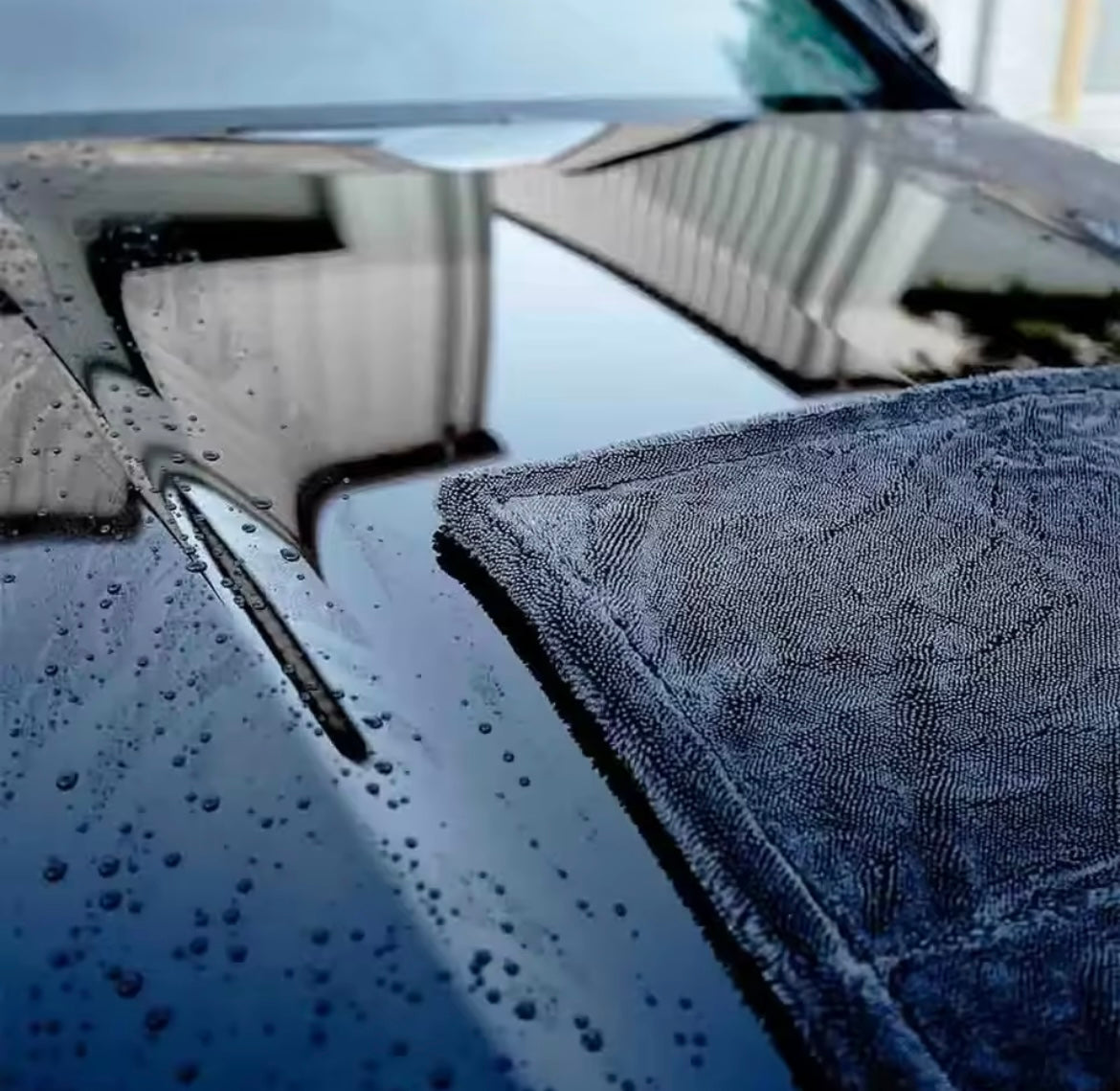 Serviette Microfibre Voiture 1200GSM – Séchage Ultra Absorbant 60x90cm | VibeAuto