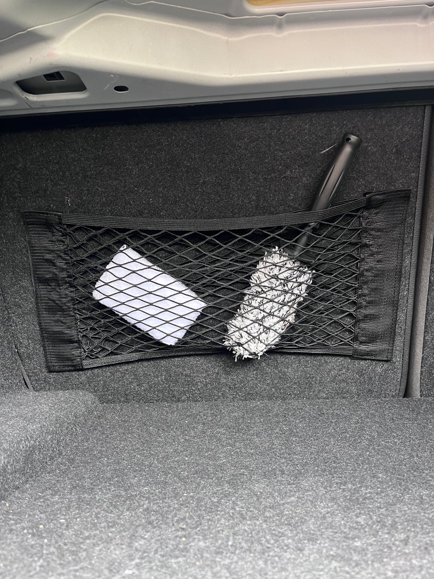 Filet de Rangement Élastique pour Coffre de Voiture – Double Maille